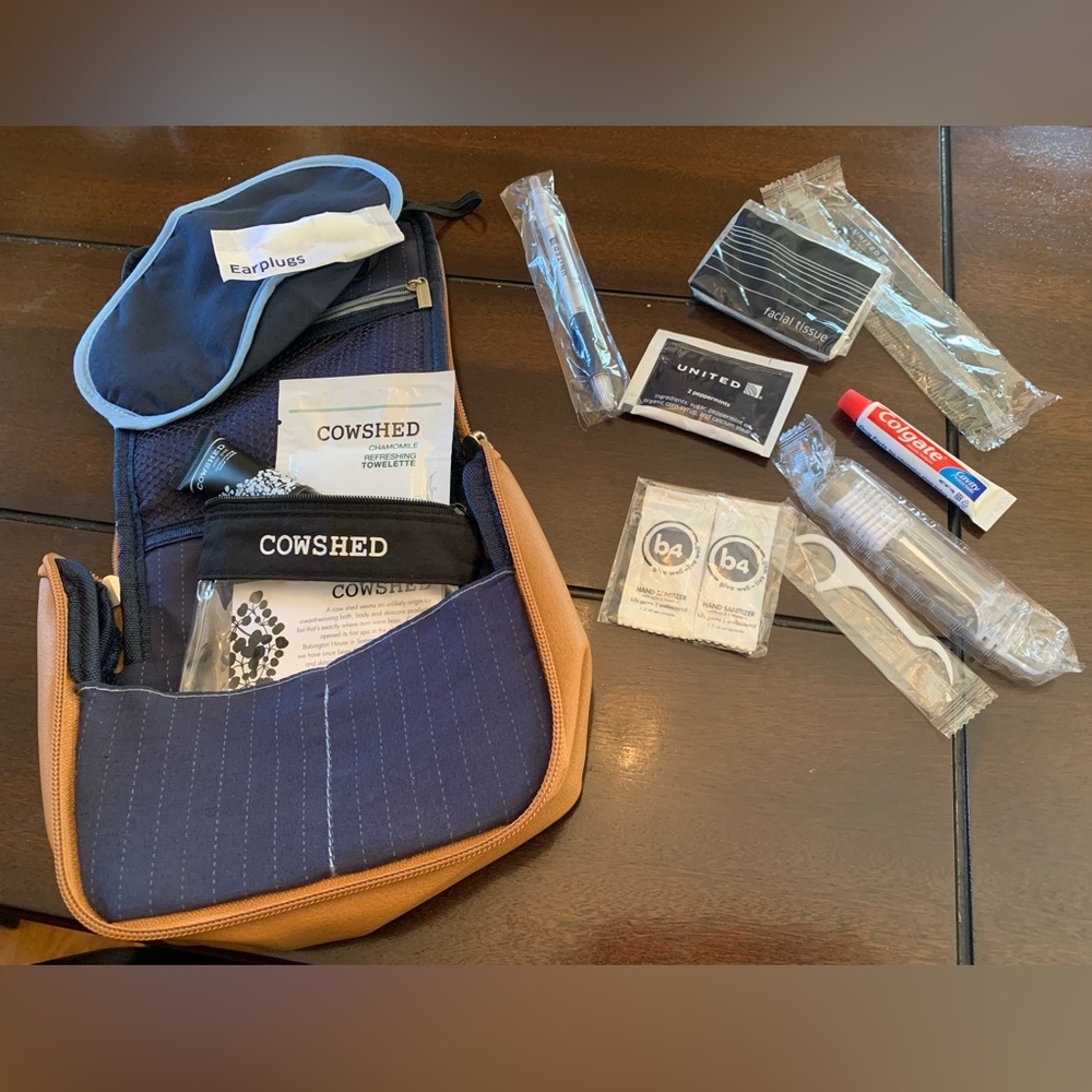 United BusinessFirst amenity kit